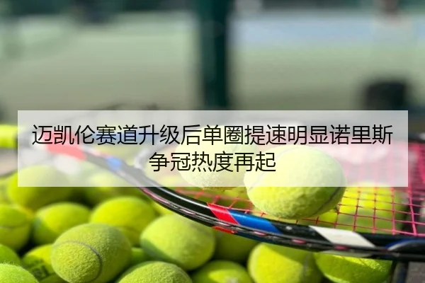 迈凯伦赛道升级后单圈提速明显诺里斯争冠热度再起